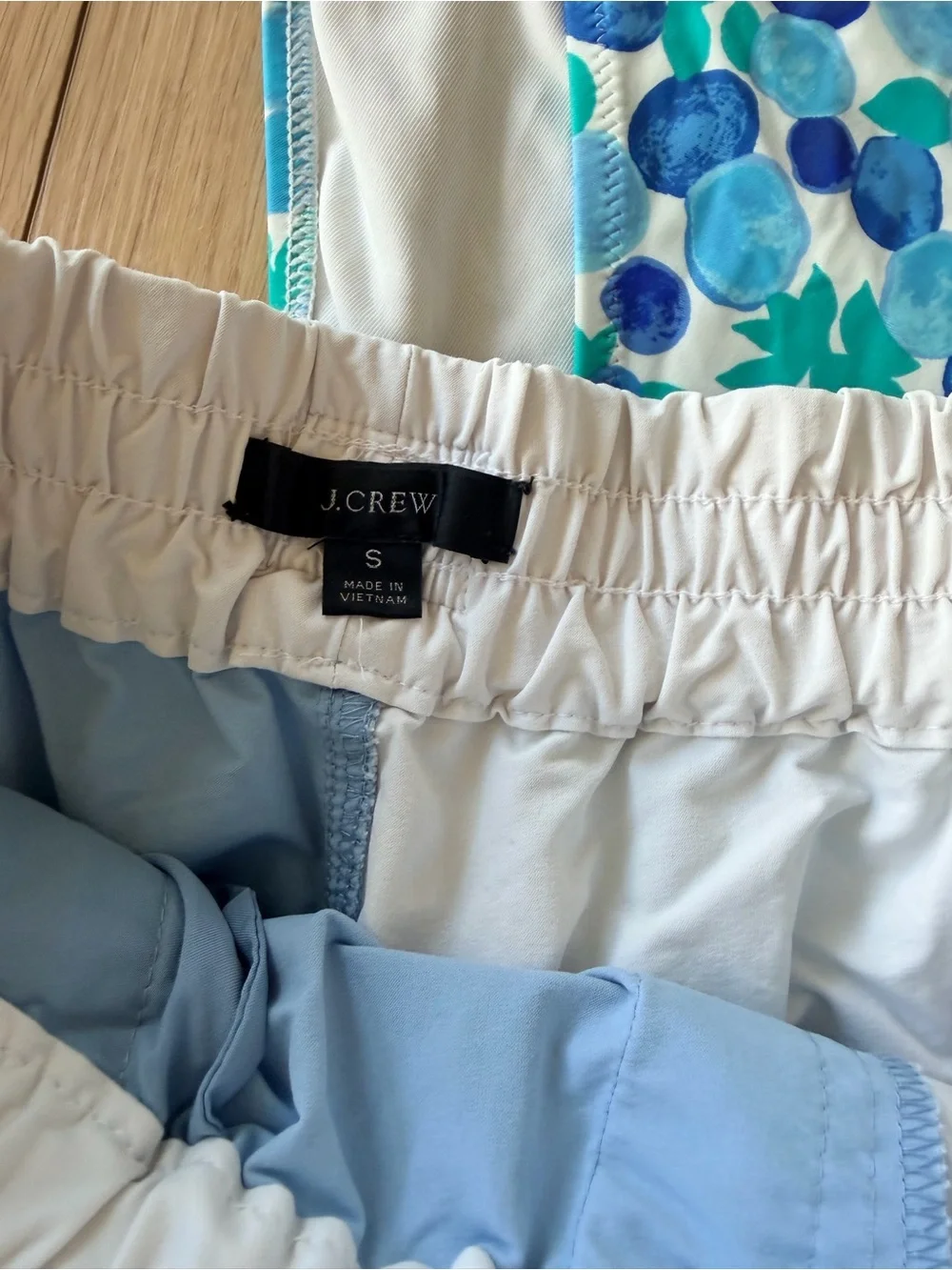 J Crew One Oiece Swimsuit and Coverup Shorts Set